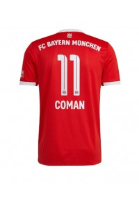 Fotbalové Dres Bayern Munich Kingsley Coman #11 Domácí Oblečení 2022-23 Krátký Rukáv
